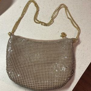 Vintage metal beaded La Regale shoulder/clutch bag
